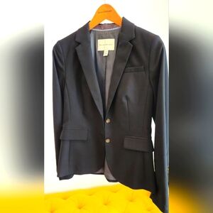 Banana Republic Womens Black Blazer Size 6